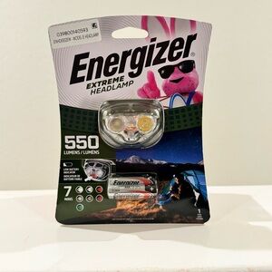 ENERGIZER Extreme Headlamp 550 Lumens 7 modes. Brand New Sealed